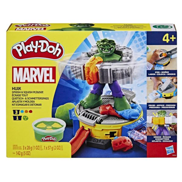 Play-Doh Marvel Hulk Smash & Squish Lekset