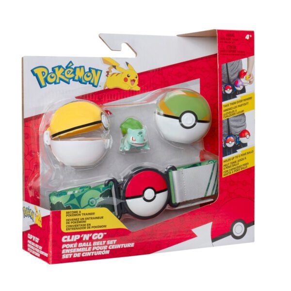 Pokemon Clip n Go Belt Set Bulbasaur