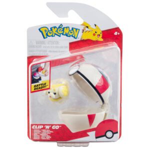 Pokemon Clip n Go Fidough + Timer Ball