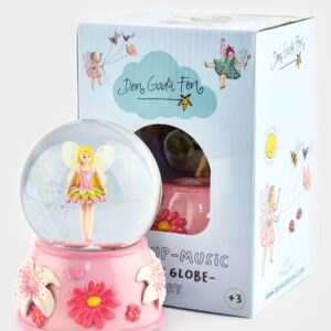 Snöglob Glitter Globe Fairy w Music