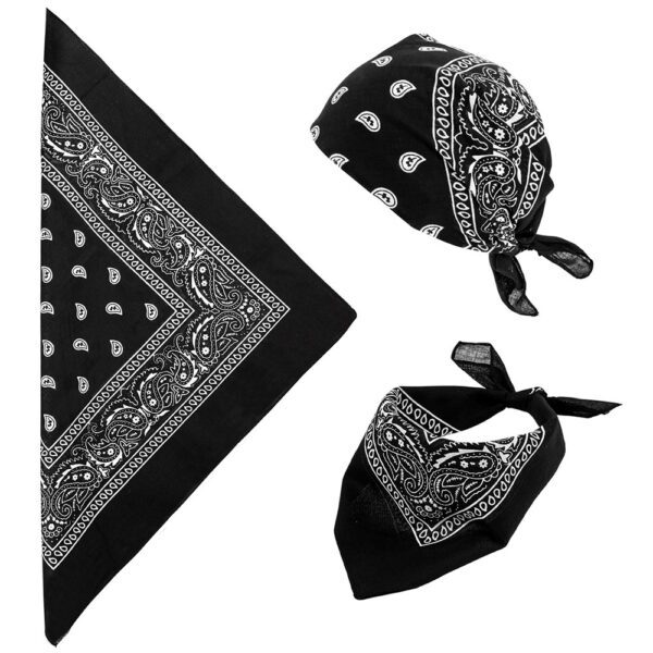 Svart Bandana