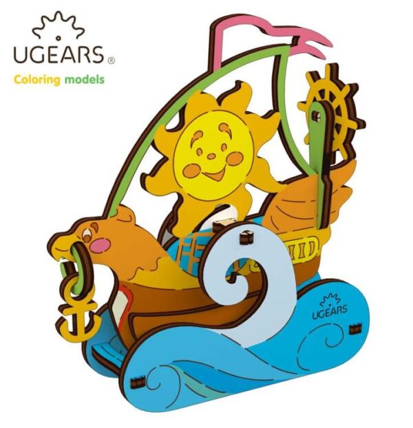 Ugears Segelbåt – 4Kids