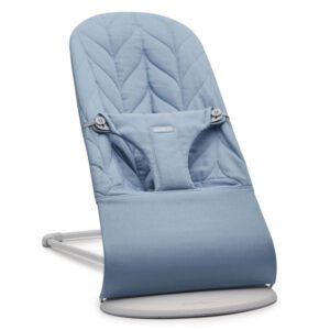 BabyBjörn Babysitter Bliss Petal Quilt Blue Cotton