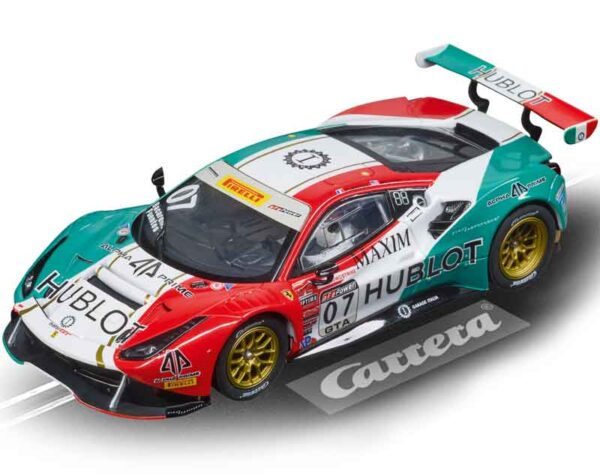 Carrera Go Bil Ferrari 488 GT3 "Squadra Corse Garage Italia, No.7" - 1:43