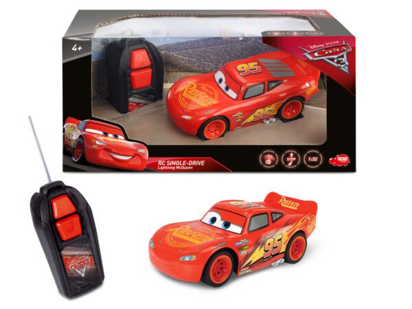 Cars RC Lightning Mcqueen Single Drive