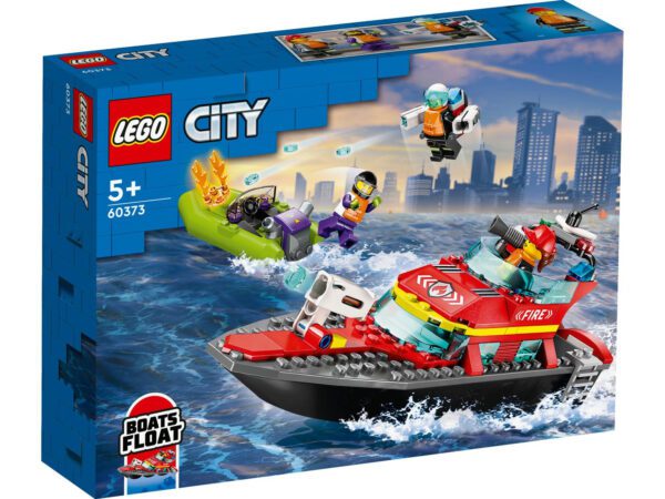 LEGO City Brandräddningsbåt 60373