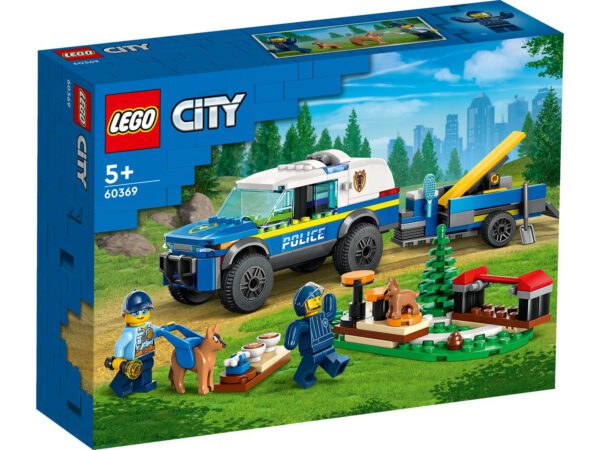 LEGO City Polisens mobila hundträning 60369