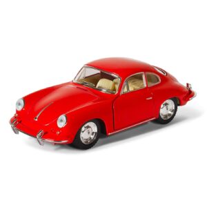 Porsche 356 B Carrera 2 - Kinsmart - 1:32 - Röd