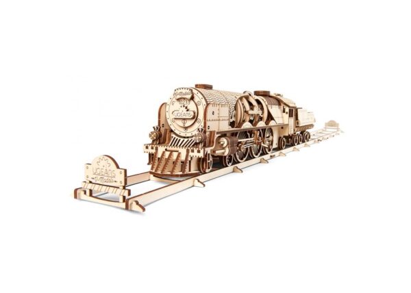 Ugears V-Express Steam Train with Tender