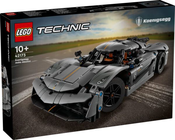 LEGO Technic Koenigsegg Jesko Absolut grå hyperbil 42173