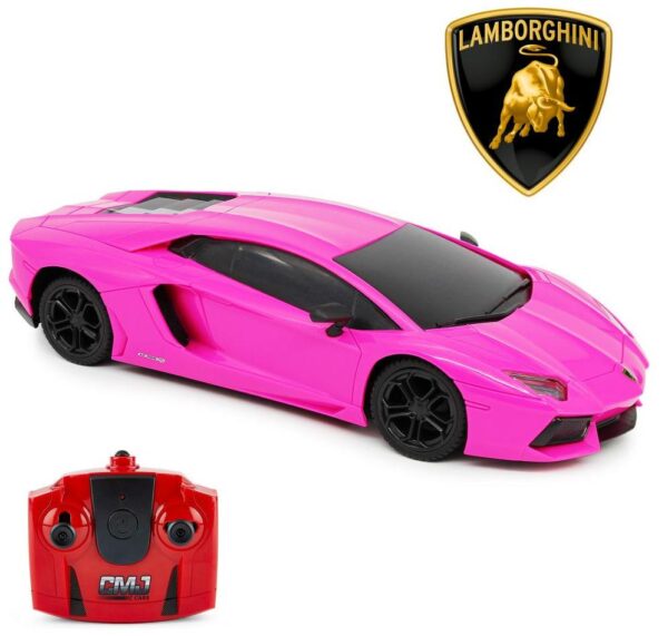 Lamborghini Aventador Rosa Radiostyrd Bil