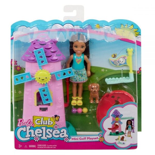 Barbie Club Chelsea Lekset Minigolf FRL85