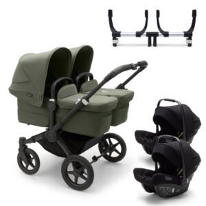 Bugaboo Donkey 5 Twin Inkl. Turtle Air Babyskydd