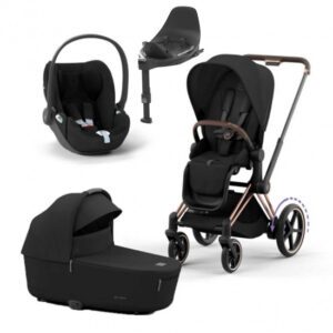 Cybex E-Priam Inkl. Cloud T Babyskydd och Bas