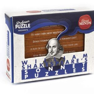 Great Minds Shakespeare's Sonnet Puzzle