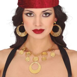 Halsband & Örhängen Guld Orientalisk