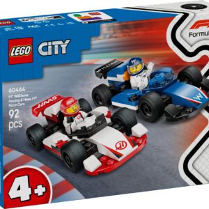 LEGO City F1 Williams Racing & Haas F1 racerbilar 60464