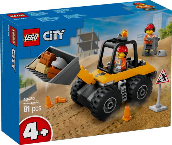 LEGO City Gul hjullastare 60450