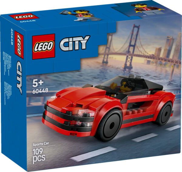 LEGO City Röd sportbil 60448