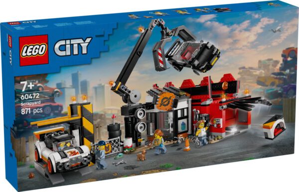 LEGO City Skrotupplag med bilar 60472