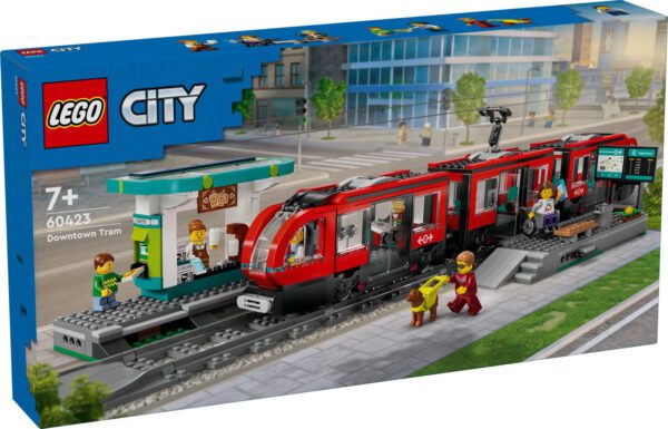 LEGO City Spårvagn och station 60423