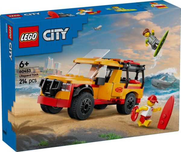 LEGO City Strandräddning med livräddarbil 60453