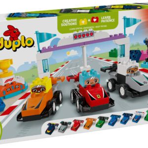 LEGO DUPLO F1 Team racerbilar och förare 10445