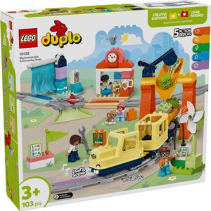 LEGO DUPLO Stort interaktivt pendeltåg 10428