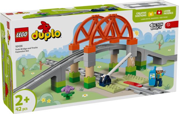 LEGO DUPLO Tågbro och spår Expansionsset 10426