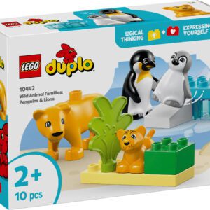 LEGO DUPLO Vilda djurfamiljer: Pingviner och lejon 10442