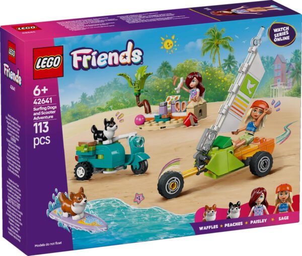 LEGO Friends Äventyr med surfhundar och vespa 42641