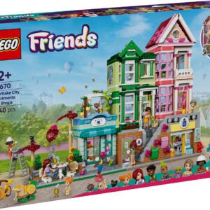 LEGO Friends Heartlake Citys lägenheter och butiker 42670