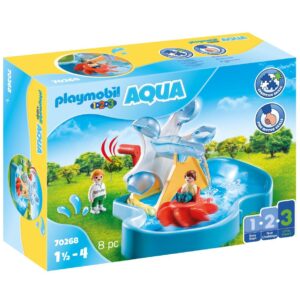 Playmobil 1.2.3 Vattenhjul med karusell 70268