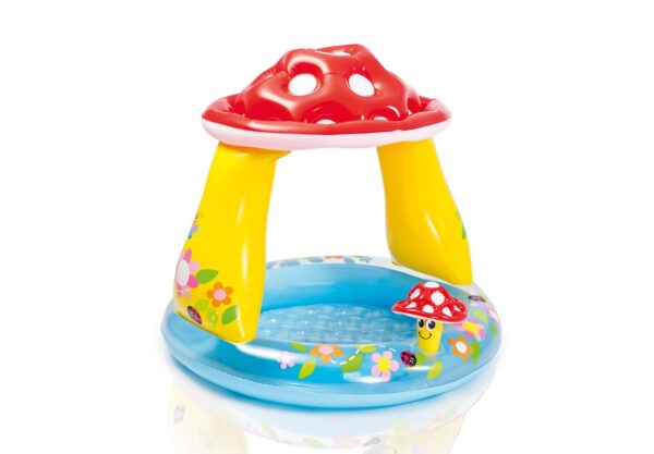 Babypool med tak Svamp Intex