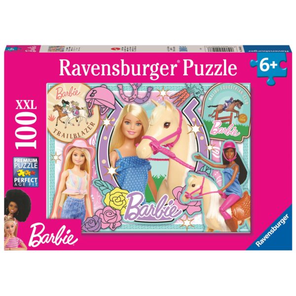 Barnpussel - Barbie 100 bitar