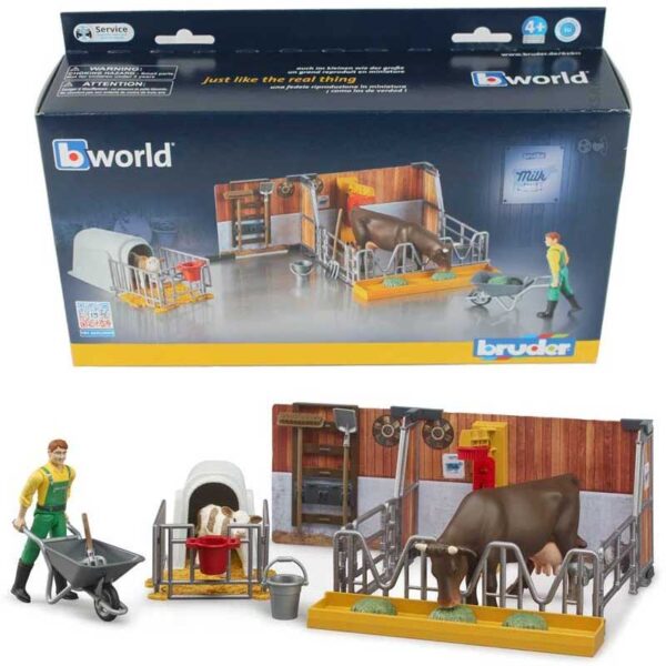 Bruder World Kostall med figur 62611