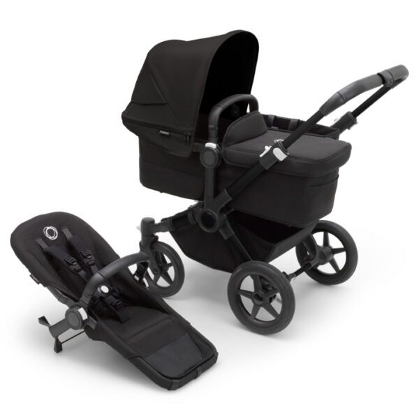 Bugaboo Donkey 5 Mono Komplett Black/Midnight black-Midnight black