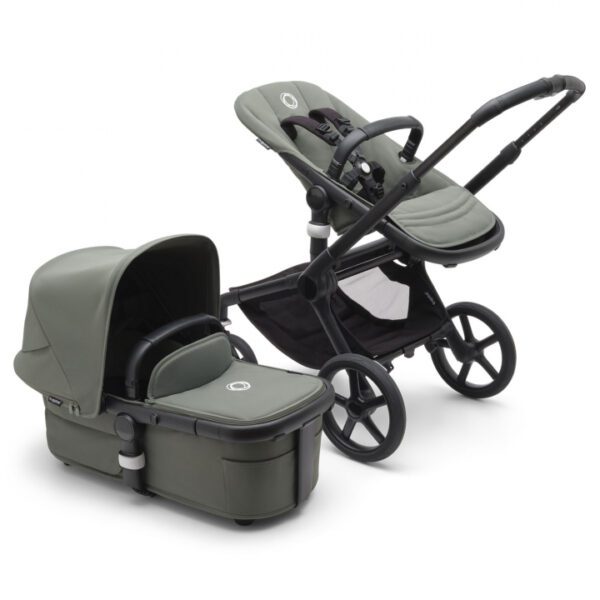 Bugaboo Fox 5 Komplett Black/Forest Green-Forest Green