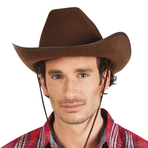 Cowboyhatt Rodeo Brun - One size