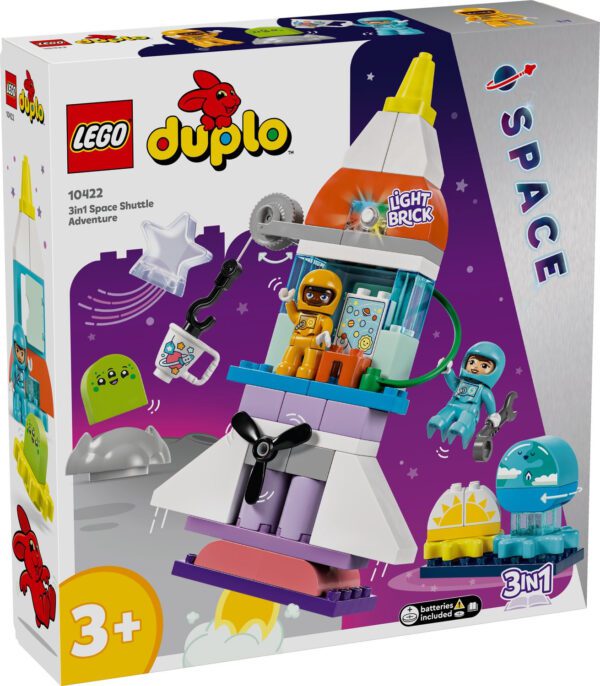 LEGO DUPLO 3in1 Äventyr med rymdfärja 10422