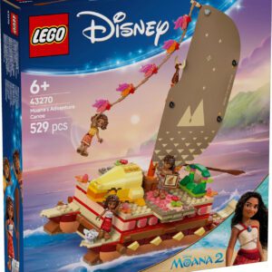 LEGO Disney Vaianas äventyrskanot 43270