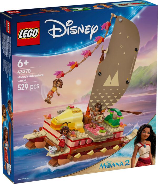 LEGO Disney Vaianas äventyrskanot 43270