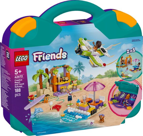 LEGO Friends Kreativ strand och resväska 42672