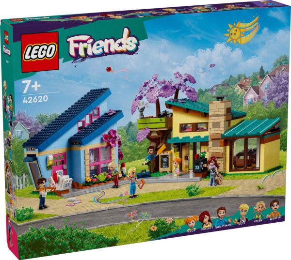 LEGO Friends Ollys och Paisleys familjehus 42620