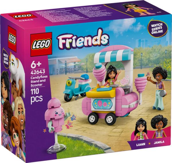 LEGO Friends Sockervaddsstånd och vespa 42643