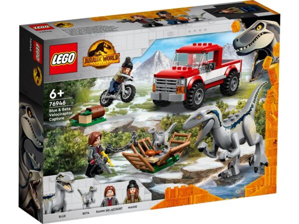 LEGO Jurassic World Blue & Beta - velociraptorinfångning 76946