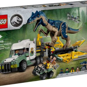 LEGO Jurassic World Dinosaurieuppdrag: transportbil med allosaurus 76966