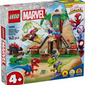 LEGO Marvel Spideys och Gobbys raptorstrid vid trädkojan 11200