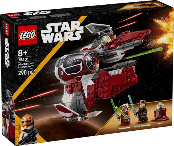 LEGO Star Wars Ahsoka's Jedi Interceptor 75401