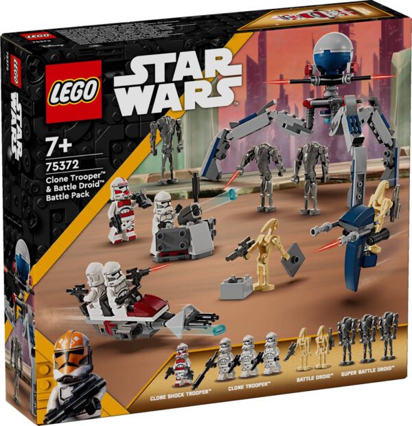 LEGO Star Wars Clone Trooper & Battle Droid Battle Pack 75372